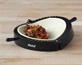 img 3 attached to 🥟 IMUSA USA Jumbo Empanada Maker: Create Deliciously Crispy Empanadas at Home, in Black