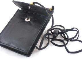 img 1 attached to CrossBody Leather Credit Wallet Holder