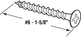 img 1 attached to 🛠️ Efficiently Hang Drywall with Prime Line MP10736: 100 Phillips Drywall Screws