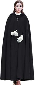 img 4 attached to Flygo Womens Poncho Trench Wedding Women's Clothing in Coats, Jackets & Vests