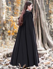 img 2 attached to Flygo Womens Poncho Trench Wedding Women's Clothing in Coats, Jackets & Vests