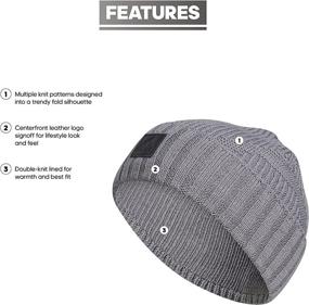 img 3 attached to Adidas Mens Pine Beanie Black Outdoor Recreation and Outdoor Clothing