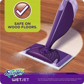 img 2 attached to Swiffer WetJet Hardwood Floor Cleaner Spray Mop Pad Refill - Multi-Surface (24 Pack)