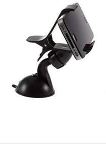 img 1 attached to 🚗 Enhance Your Travel Experience with the iHome Universal Phone Suction Cup Car Mount