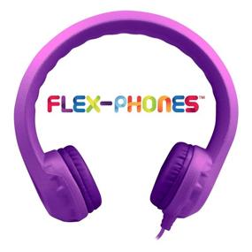 img 1 attached to Прочные наушники из пены Flex-Phones для детей: яркий выбор для детского сада - фиолетовые (Kids-PPL)