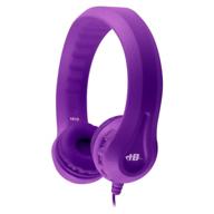 durable flex-phones foam headphones for kids: a colorful pick for kindergarten - purple (kids-ppl) logo