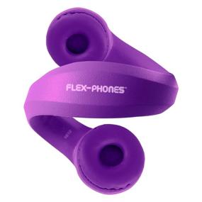 img 2 attached to Прочные наушники из пены Flex-Phones для детей: яркий выбор для детского сада - фиолетовые (Kids-PPL)