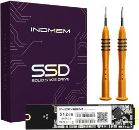 img 4 attached to 🔁 INDMEM AHCI SATA SSD 512GB 3D TLC Flash Drive Upgrade for MacBook Air 2010-2011: A1370 & A1369 EMC 2393/2392