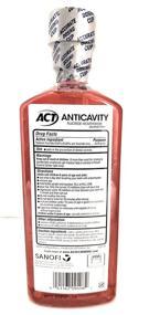 img 1 attached to ACT Alcohol Anticavity Fluoride Rinse Cinnamon 18 Oral Care