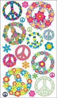 🌸 floral peace sign stickers by sticko logo