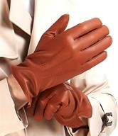 🧤 luxurious mggm lambskin leather cashmere men's gloves & mittens collection for fashion-forward gentlemen logo