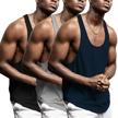 lecgee workout y back sleeveless bodybuilding men's clothing logo