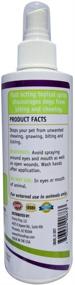 img 3 attached to 🐶 Primo Pup Bitter Taste Deterrent Spray for Dogs - Vet Health, Stops Chewing, Biting, and Licking - 8 fl oz