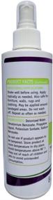 img 2 attached to 🐶 Primo Pup Bitter Taste Deterrent Spray for Dogs - Vet Health, Stops Chewing, Biting, and Licking - 8 fl oz