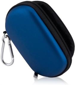 img 2 attached to 💻 Protective Blue Electronic Accessories Organizer & USB Flash Drive Case - Waterproof & Shockproof