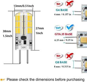 img 3 attached to 💡 G6.35 Halogen Daylight Replacement - Non-Dimmable, SEO-optimized