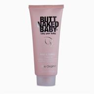 butt naked baby: pink & perfect cream oil- ultimate moisturizer for extremely dry skin! sunflower oil, shea, chamomile, pink kaolin clay, pink grapefruit, white & green tea, 3.4 oz logo