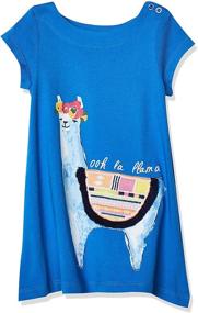 img 3 attached to Rainbows Short Sleeve Girls' Clothing for Spotted Zebra Toddlers