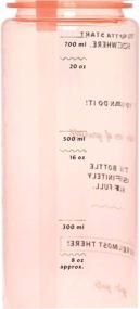 img 1 attached to 💧 Stay Hydrated with ban.do Insulated Water Bottle: 24 oz BPA-Free Bottle with Straw, Motivational Markers
