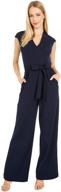 stylish and chic: discover the tommy hilfiger women's bow tie jumpsuit logo