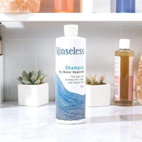 img 1 attached to 🚿 16 Oz Rinseless Waterless Shampoo – No Water Rinse Required | Perfect for Camping, Festivals, Hospitals, Eldercare, and Bedridden Individuals