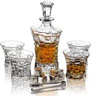 hbly whiskey decanter set men логотип