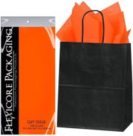 flexicore packaging® black tissue orange logo