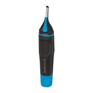 remington ne3845a nose, ear &amp; detail trimmer - cleanboost technology, black logo