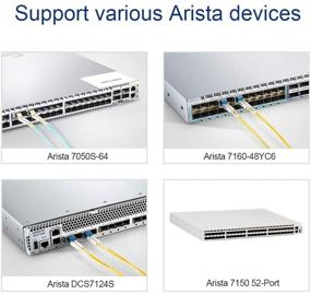 img 2 attached to 🔌 FLYPROFiber 10G SR MMF SFP+ Transceiver Arista: Reliable 10GBASE-SR Optics Multimode Module for Arista SFP-10G-SR 850nm 300m DOM