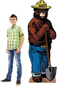 img 2 attached to 🔥 Authentic Smokey Bear Life Size Cardboard Cutout Standup by US Forest Service: A Perfect Reminder to Prevent Wildfires