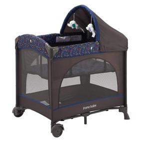 img 4 attached to 🏕️ Portable Lightweight Playard with Mattress - Pamo Babe (Blue)