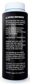 img 2 attached to 🖤 Luxurious Lox Dry Shampoo Powder for Shades of Black Hair - Natural Ingredients 1.7 oz