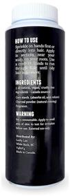 img 1 attached to 🖤 Luxurious Lox Dry Shampoo Powder for Shades of Black Hair - Natural Ingredients 1.7 oz