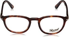img 3 attached to Persol Mens PO3143V Eyeglasses Havana Men's Accessories
