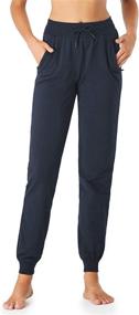 img 2 attached to 👖 SEVEGO Lightweight Women's Tall Inseam Cotton Soft Jogger with Zipper Pockets Cargo Pants - Versatile Comfort for Every Occasion