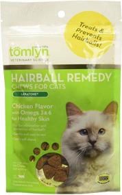 img 2 attached to 🐱 TOMLYN Laxatone Soft Chews Hairball Formula Cat Treat: 60 Count, 3.17oz - Effective Relief for Hairballs