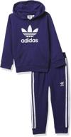 👕 adidas originals unisex child adicolor hoodie: stylish boys' clothing for all ages logo