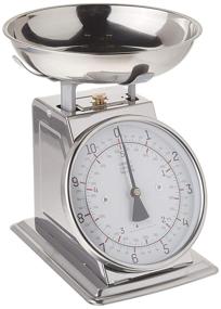 img 4 attached to 📏 Taylor Precision Stainless Steel Analog Kitchen Scale, Silver, 11 lb Capacity