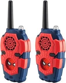 img 3 attached to 🕷️ Spiderman Walkie Talkies with Light-up Features - Fun & User-friendly