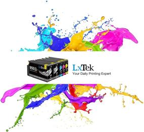 img 1 attached to LxTek High-Yield Ink Cartridge Set for HP 950 950XL 951 951XL (5 Pack), Compatible with OfficeJet PRO 8600 8610 8620 8630 8100 8625 8615 276dw (2 Black, 1 Yellow, 1 Magenta, 1 Cyan)