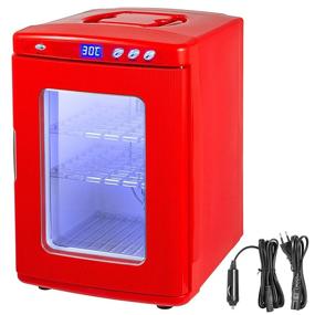 img 4 attached to 🔬 Scientific Lab Incubator: Happybuy Red Reptile Incubator 25L, Digital Cooling & Heating, 5-60°C Temperature Range, 12V/110V, Ideal for Small Reptiles and Reptile Egg Incubation