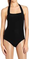 🩱 capezio halter leotard for women logo