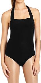 img 3 attached to 🩱 Capezio Halter Leotard for Women