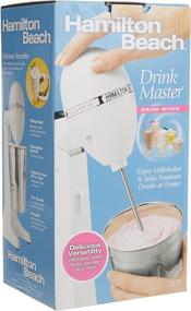 img 3 attached to Hamilton Beach 727B Classic White DrinkMaster Drink Mixer