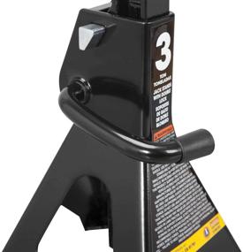 img 1 attached to Black Torin Double Locking Steel Jack Stands, 2 Pack, 3 Ton (6,000 LBs) Capacity - AT43002AB