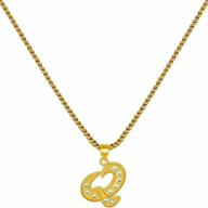 💎 dazzling 24k gold-plated initial necklace: exquisite lifetime jewelry with cubic zirconia for a stylish touch logo