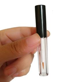 img 1 attached to Refillable Plastic Eyeliner Cosmetic Container