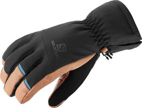 img 1 attached to Salomon Mens Propeller Black X Large Men's Accessories in Gloves & Mittens