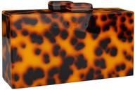 🔶 colorful geometric design eroge acrylic clutch perspex box handbag for women logo