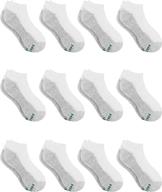 🧦 durable hanes boys' multipack no show socks - long-lasting comfort! логотип